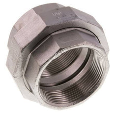 Rechte Koppeling Rp2'' Binnendraad RVS Vlakke Afdichting PTFE 16bar