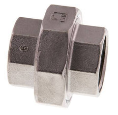 Rechte Aansluiting Rp1'' Binnendraad RVS Vlakke Afdichting PTFE 16bar