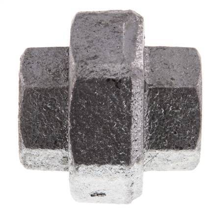 Rechte Aansluiting Rp3/4'' Binnendraad Gietijzer Vlakke Afdichting 25bar