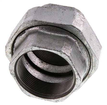 Rechte Koppeling Rp2'' Binnendraad Gietijzer Vlakke Afdichting 25bar