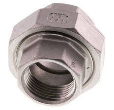 Rechte Koppeling Rp3/4 '' Binnendraad RVS Vlakke Afdichting PTFE 16bar