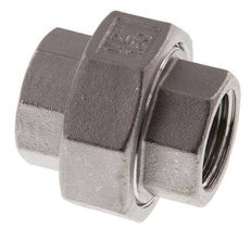 Rechte Koppeling Rp1/2'' Binnendraad RVS Vlakke Afdichting PTFE 16bar