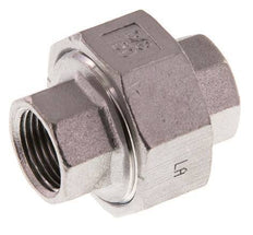 Rechte Koppeling Rp3/8 '' Binnendraad RVS Vlakke Afdichting PTFE 16bar