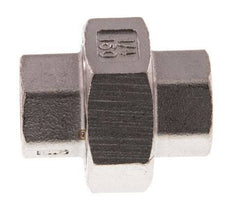 Rechte Koppeling Rp1/4'' Binnendraad RVS Vlakke Afdichting PTFE 16bar