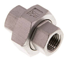 Rechte Koppeling Rp1/4'' Binnendraad RVS Vlakke Afdichting PTFE 16bar