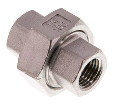 Rechte Koppeling Rp1/4'' Binnendraad RVS Vlakke Afdichting PTFE 16bar