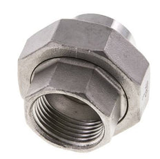 Rechte Koppeling Rp1'' Binnendraad X 33.7mm Laseind RVS Conische Afdichting 16bar
