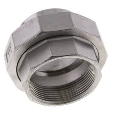 Rechte Koppeling Rp2'' Binnendraad X 60.3mm Laseind RVS Conische Afdichting 16bar