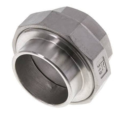 Rechte Koppeling Rp2'' Binnendraad X 60.3mm Laseind RVS Conische Afdichting 16bar