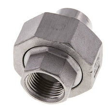 Rechte Koppeling Rp3/8 '' Binnendraad X 17.2mm Laseind RVS Conische Verbinding 16bar