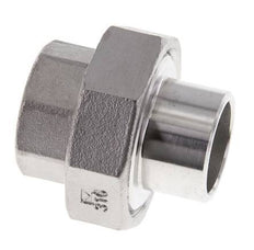 Rechte Koppeling Rp3/4 '' Binnendraad X 26.9mm Laseind RVS Conische Verbinding 16bar