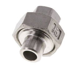 Rechte Koppeling Rp1/4 '' Binnendraad X 13.5mm Laseind RVS Conische Afdichting 16bar