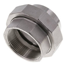 Rechte Koppeling Rp2 '' Binnendraad X 60.3mm Laseind RVS Vlakke Afdichting PTFE 150bar