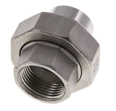 Rechte Koppeling Rp3/4 '' Binnendraad X 26.9mm Laseind RVS Vlakke Afdichting PTFE 150bar