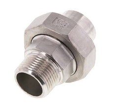 Rechte Aansluiting R3/4'' Buitendraad X 26.9mm Laseinde RVS Conische Afdichting 16bar