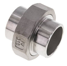 Rechte Koppeling 42.4mm Laseinde RVS Conische Afdichting 16bar