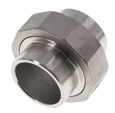 Rechte Koppeling 42.4mm Laseinde RVS Conische Afdichting 16bar