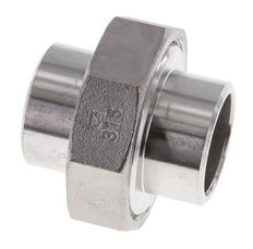 Rechte Koppeling 33.7mm Laseinde RVS Conische Afdichting 16bar