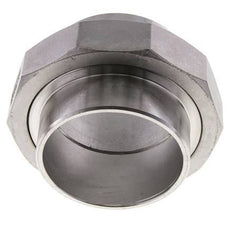 Rechte Koppeling 88.9mm Laseinde RVS Conische Afdichting 16bar