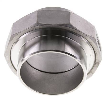 Rechte Koppeling 88.9mm Laseinde RVS Conische Afdichting 16bar