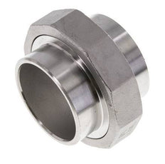 Rechte Koppeling 60.3mm Laseinde RVS Conische Afdichting 16bar