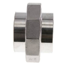 Rechte Koppeling 60.3mm Laseinde RVS Conische Afdichting 16bar