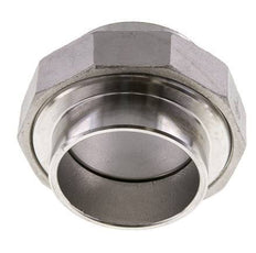 Rechte Koppeling 60.3mm Laseinde RVS Conische Afdichting 16bar