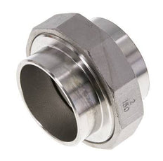 Rechte Koppeling 60.3mm Laseinde RVS Conische Afdichting 16bar