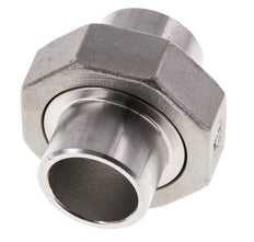 Rechte Koppeling 26.9mm Laseinde RVS Conische Afdichting 16bar