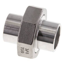 Rechte Koppeling 26.9mm Laseinde RVS Conische Afdichting 16bar