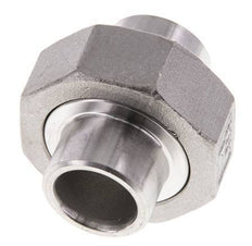 Rechte Koppeling 21.3mm Laseinde RVS Conische Afdichting 16bar