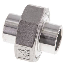 Rechte Koppeling 21.3mm Laseinde RVS Conische Afdichting 16bar
