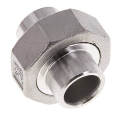Rechte Koppeling 21.3mm Laseinde RVS Conische Afdichting 16bar