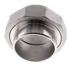 Rechte Koppeling 76.1mm Laseinde RVS Conische Afdichting 16bar