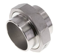Rechte Koppeling 76.1mm Laseinde RVS Conische Afdichting 16bar