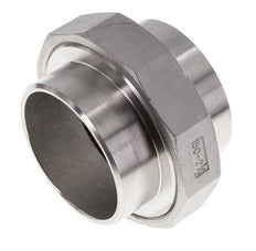 Rechte Koppeling 76.1mm Laseinde RVS Conische Afdichting 16bar