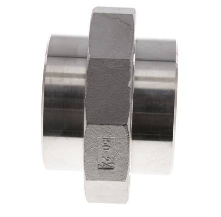 Rechte Koppeling 76.1mm Laseinde RVS Conische Afdichting 16bar