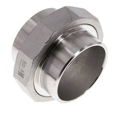 Rechte Koppeling 76.1mm Laseinde RVS Conische Afdichting 16bar