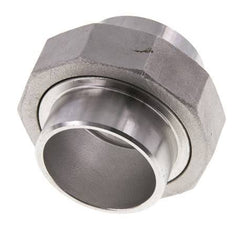 Rechte Koppeling 48.3mm Laseinde RVS Conische Afdichting 16bar