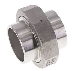 Rechte Koppeling 48.3mm Laseinde RVS Conische Afdichting 16bar