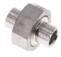 Rechte Koppeling 17.2mm Laseinde RVS Conische Afdichting 16bar