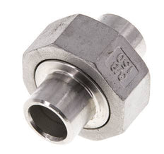 Rechte Koppeling 17.2mm Laseinde RVS Conische Afdichting 16bar