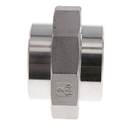 Rechte Koppeling 60,3mm Laseinde RVS Vlakke Afdichting PTFE 16bar