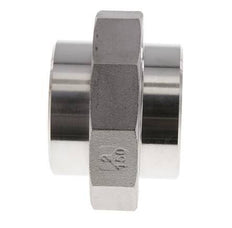 Rechte Koppeling 60,3mm Laseinde RVS Vlakke Afdichting PTFE 16bar