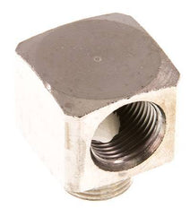90° L-Koppeling G3/8'' Man X Binnendraad Vernikkeld Messing 16bar