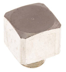 90° L-Koppeling G3/8'' Man X Binnendraad Vernikkeld Messing 16bar