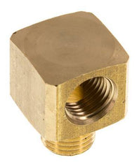 90deg Angled Fitting G1/4'' Male x Female Brass 16bar (224.8psi) [2 Pieces]