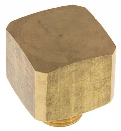 90° L-Koppeling G1/2'' Buitendraad X Binnendraad Messing 16bar