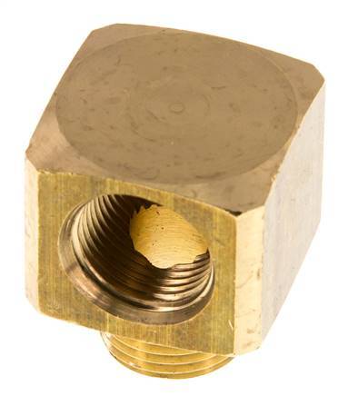 90° L-Koppeling G3/8'' Buitendraad X Binnendraad Messing 16bar