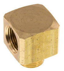90° L-Koppeling G3/8'' Buitendraad X Binnendraad Messing 16bar